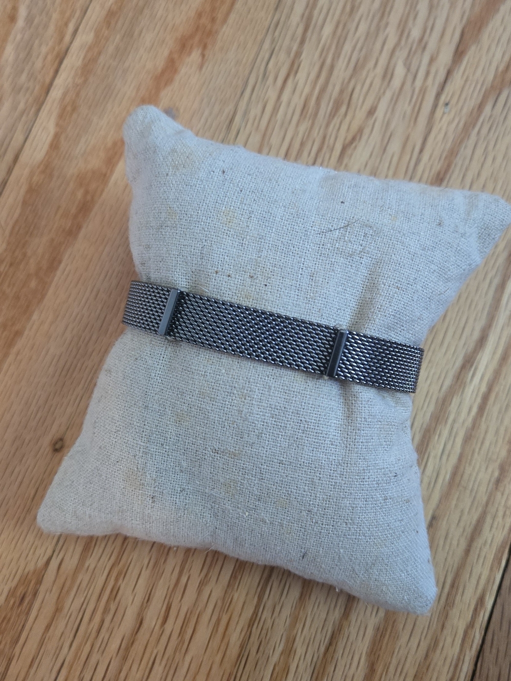 KEEP Collective Gunmetal Mesh Bracelet
